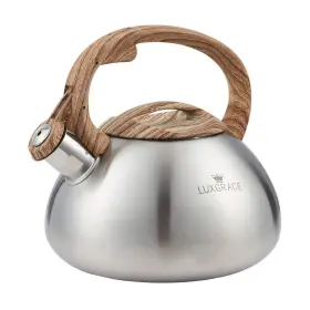 Luxgrace 770824254186 Stovetop Tea Kettle- Whistling Teapot Stainless Steel Kettle For Stove To