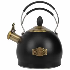 Luxgrace 774980057711 Whistling Tea Kettle Stainless Steel Teapot Teakettle For Stovetop Induction