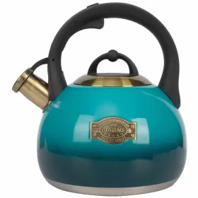 Luxgrace 774980057759 Tea Kettle Stovetop Whistling Teapot Food Grade Stainless Steel Teake