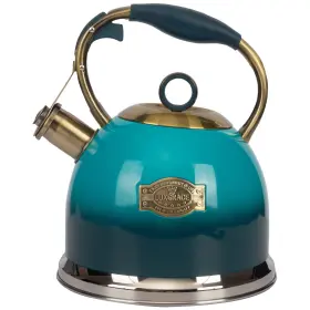 Luxgrace 774980057841 Tea Kettle -3.0 Quart Kettles Stovetop Whistling Teapot Stainless Steel T