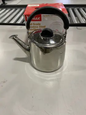 M-max 008678645615 Food Grade Stainless Steel Whistling Kettle 3l -