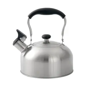 08887031000764 Mainstays 1.8-liter Whistle Tea Kettle Induction Compatible Silver