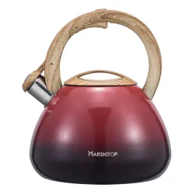 Marskitop 768490028989 Whistling Tea Kettle For Stove Top Food Grade Stainless Steel