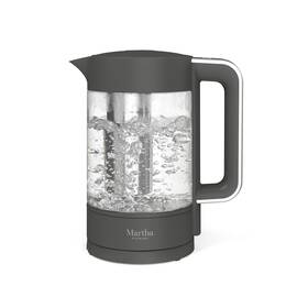 Martha Stewart Cc010776-001 Electric Kettle With Removable Stainless Steel Tea Infuser