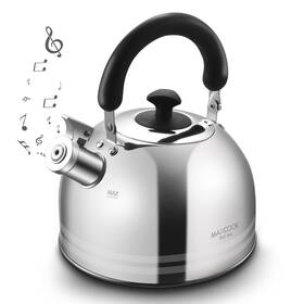 Maxcook B0d5d99lmg Whistling Tea Kettle 3.17qt/3l Stainless Steel Stovetop Teapot