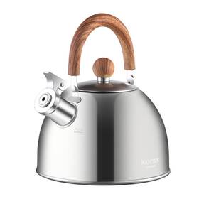 Maxcook Mch1729 Tea Kettle 18/8 Stainless Steel Whistling Teapot 2.1 Quart Camping Kett