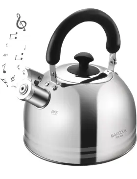 Mch5005 Maxcook Tea Kettle 5.7 Quart 6l Whistling For Stove Top 304 Stainless S