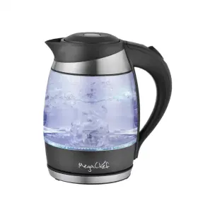 Megachef 313040583595 7-cup Glass And Stainless Steel Electric Tea Kettle