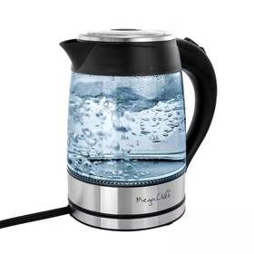 Megachef 445057332378 1.8 L Glass And Stainless Steel Electric Tea Kettle