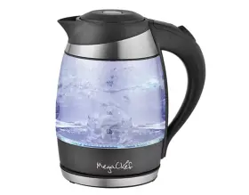 K375251 Megachef 1.8-liter Glass And Stainless Steel Electric Teakettle