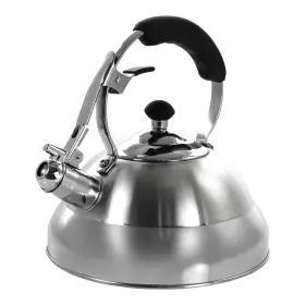 Mgktl-1070 Megachef 2.7 Liter Ss Stovetop Whistling Kettle In Brushed Silver