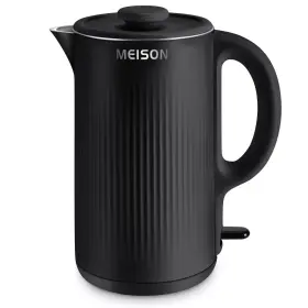 Meison 768490395814 Electric Kettles Stainless Steel For Boiling Water Double Wall Hot Boi