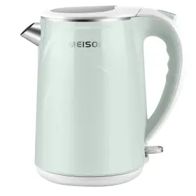 Meison 782938788594 Electric Kettle 1.7 L Double Wall Food Grade Stainless Steel Interior