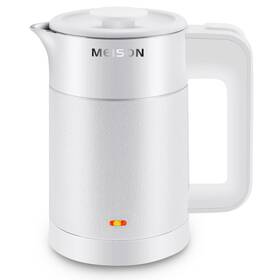 Meison B0b5p6mwpz 0.6l Electric Kettle Stainless Steel Travel Mini Hot Water Boiler Heater