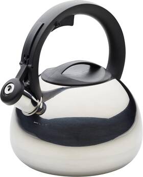 Meyer Corporation 631899483522 Farberware Teakettles Stainless Steel Egg-shaped Whistling Induction Tea Kettle