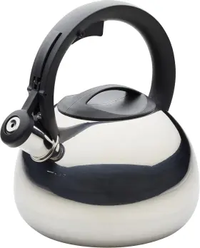 Meyer Corporation 631899483522 Farberware Teakettles Stainless Steel Egg-shaped Whistling Induction Tea Kettle