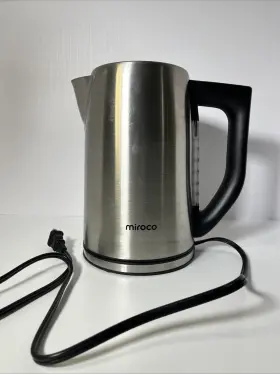 Mi-ek001 Miroco Electric Kettle Temperature Control Stainless Steel 1.7liter Tea