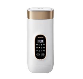 Modong Md-dsb01b Electric Kettle Portable Thermal Mug Lcd Heating Cup Water Boiler 650ml In White