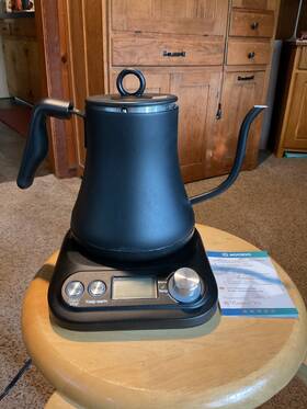 Moosoo Ke7201c Electric Gooseneck Kettle Used Only Once. In Box