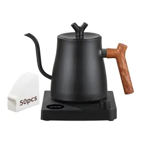 Moutius 735083580254 Water Kettle Electric Gooseneck With 50pcs Coffee Filter 1