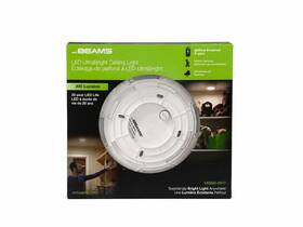 Mr. Beams Mb990-wht Led Ultrabright Ceilling Light Motion Sensing Battery White