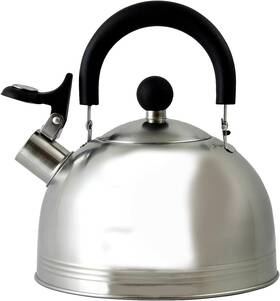 Mr. Coffee 744759475596 Carterton Stainless Steel Whistling Tea Kettle 1.5-quart Capacity Mirror Poli