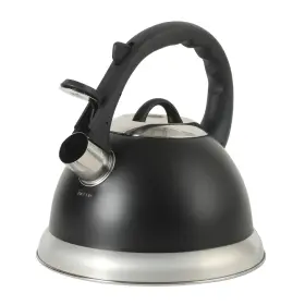 B0fs99lrz5 Mr. Coffee Clarefield 2.4 Quart Whistling Tea Kettle - Matte Black Stovetop Water