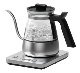 Keg5831-ul Nafuhare Gooseneck Electric Kettle Stainless Steel Glass With Temperature Control