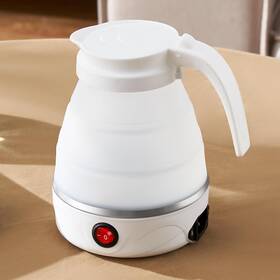 Naibsan Mg-ms06-ww Foldable Electric Kettle 600ml Portable Travel Collapsible Trave