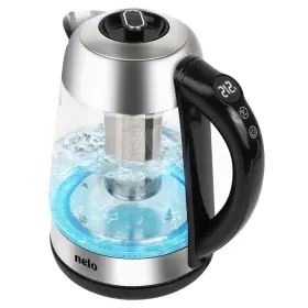Nelo 850062518056 Electric Kettle With Removable Tea Infuser 7 Temperature Presets Digital Di