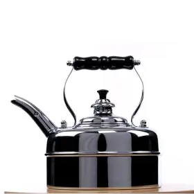 Kch3 Newey & Bloomer Simplex Kettles Kensington Solid Chrome Plated Finish 1.9 Quart Teakettle