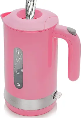 Kp413p Nobrand 1.8l Electric Kettle 1500w Fast Boiling Bpa Free Auto Shut-off Pink