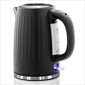 Ks711b Nobrand 1.7l 1750w Bpa-free Steel Kettle Auto Shut Off Black