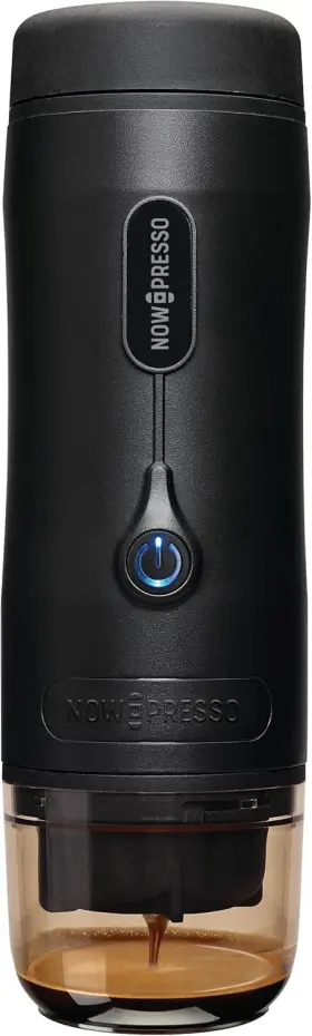 Npfp23001 Nowpresso Portable Espresso Machine Compatible With Nespresso Pod Capsules And Black
