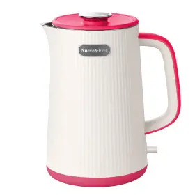 Ek01-red Nueve&five Nuevefive 1.7l 57oz Large Electric Kettle Perfect For 7 Cups Of Tea And Coffe