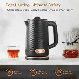 Alg-xl68 Olega 1500w Fast Boiling Electric Tea Kettle 1.8l Bpa-free Outer Stainless Inner