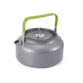 Onestop-stores 313092874856 1.2l 1.6l Portable Outdoor Water Kettle Pot Teapot Coffee Indoor Alumi