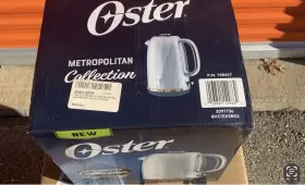 2097736 Oster Metropolitan Collection Rose Gold Accents Electric Kettle 1.7liter