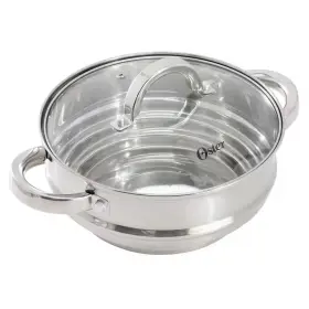 Oster 445022811891 Sangerfield 8 Inch Universal Stainless Steel Double Boiler With Lid