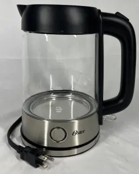 Bvstkt7098-000 Oster Sunbeam Electric Kettle 1.7 Liter Clear/stainless