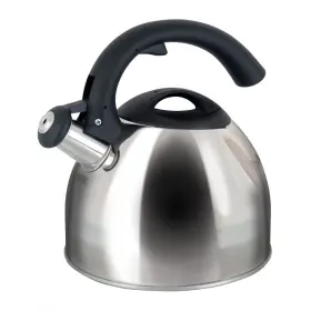 Gib4042 Oster Mr Coffee Steamline 2 Quart Whistling Stainless Steel Tea Kettle With Black H