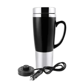 Oumij 738673957221 12v Car Kettle Boiler - 450ml Electric Water Insulated Mug Travel Heati