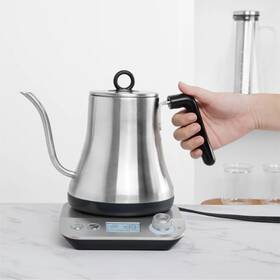 Ovalware 403444117434 Electric Pour Over Gooseneck Kettle 0.8l With Smart Automatic Shut Off