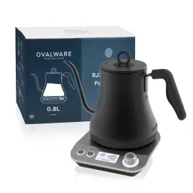 Ovalware 859305006268 Electric Pour Over Gooseneck Kettle 0.8l Variable Temperature Control