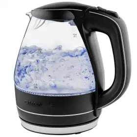 Kg83b Ovente 445045958993 1.5l Electric Kettle Glass Black Fast Boil Auto Shut-off