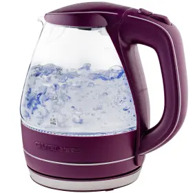 Ovente 728964351166 Glass Electric Kettle Hot Water Boiler 1.5 Liter Borosilicate Fa