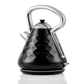 Ovente 744759695147 Black Electric Kettle With Boil-dry Protection And Auto Shut-off Large Capacity
