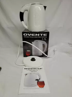 Kd64w Ovente Electric Hot Water Kettle Boiler 1.7 Liter Has Duct Tape On Handle
