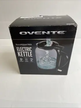 Kg516b Ovente Electric Glass Kettle 1.5 Liter 1500w