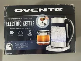 Kg733sfgk27b Ovente 1.7 Liter Bpa-free Electric Glass Hot Water Kettle Kg733sfgk